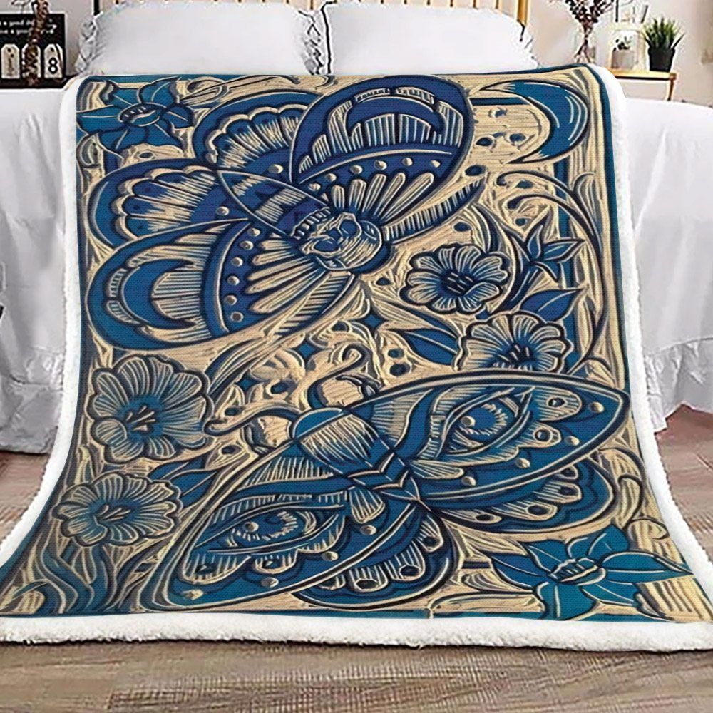 Butterfly Sherpa Fleece