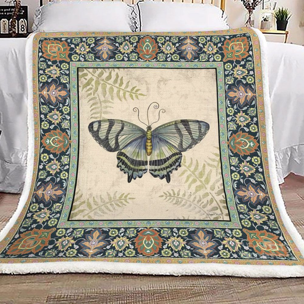 Butterfly Sherpa Fleece