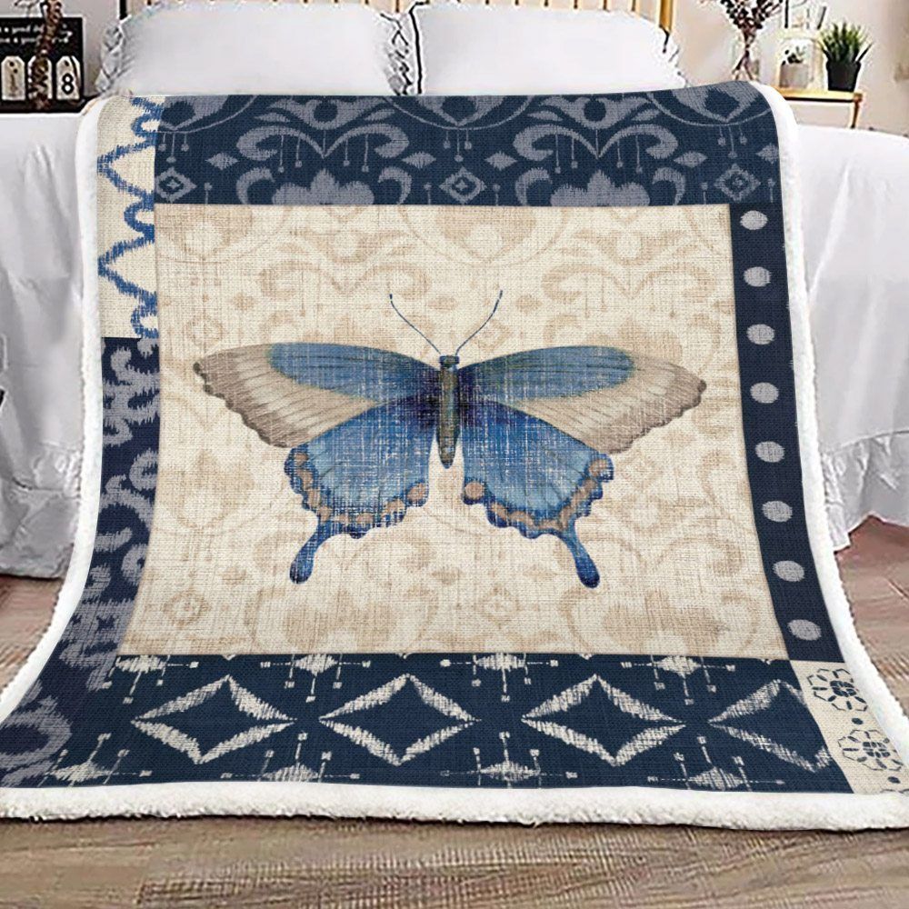 Butterfly Sherpa Fleece