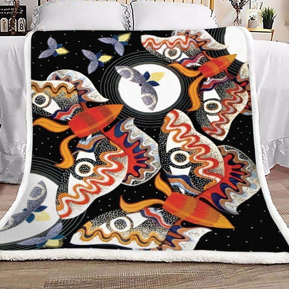 Butterfly Sherpa Fleece