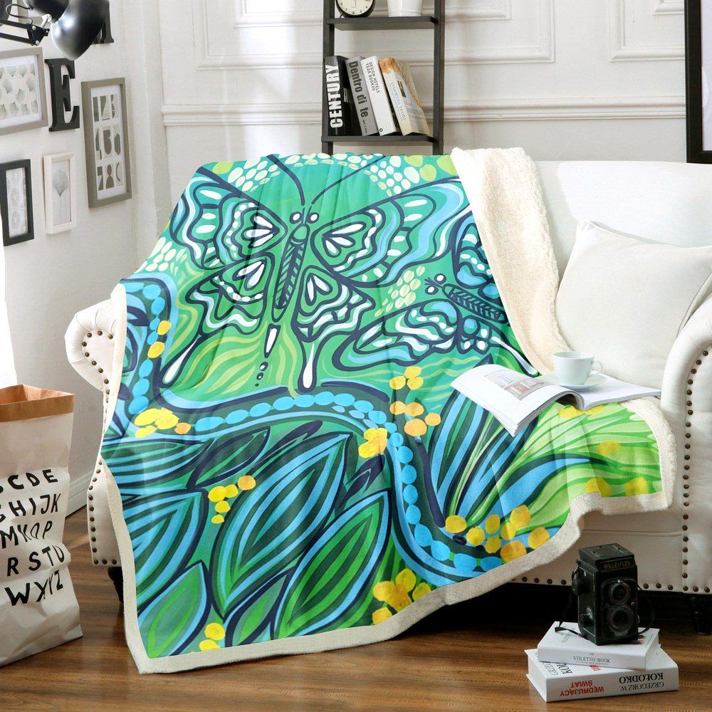 Butterfly Sherpa Fleece