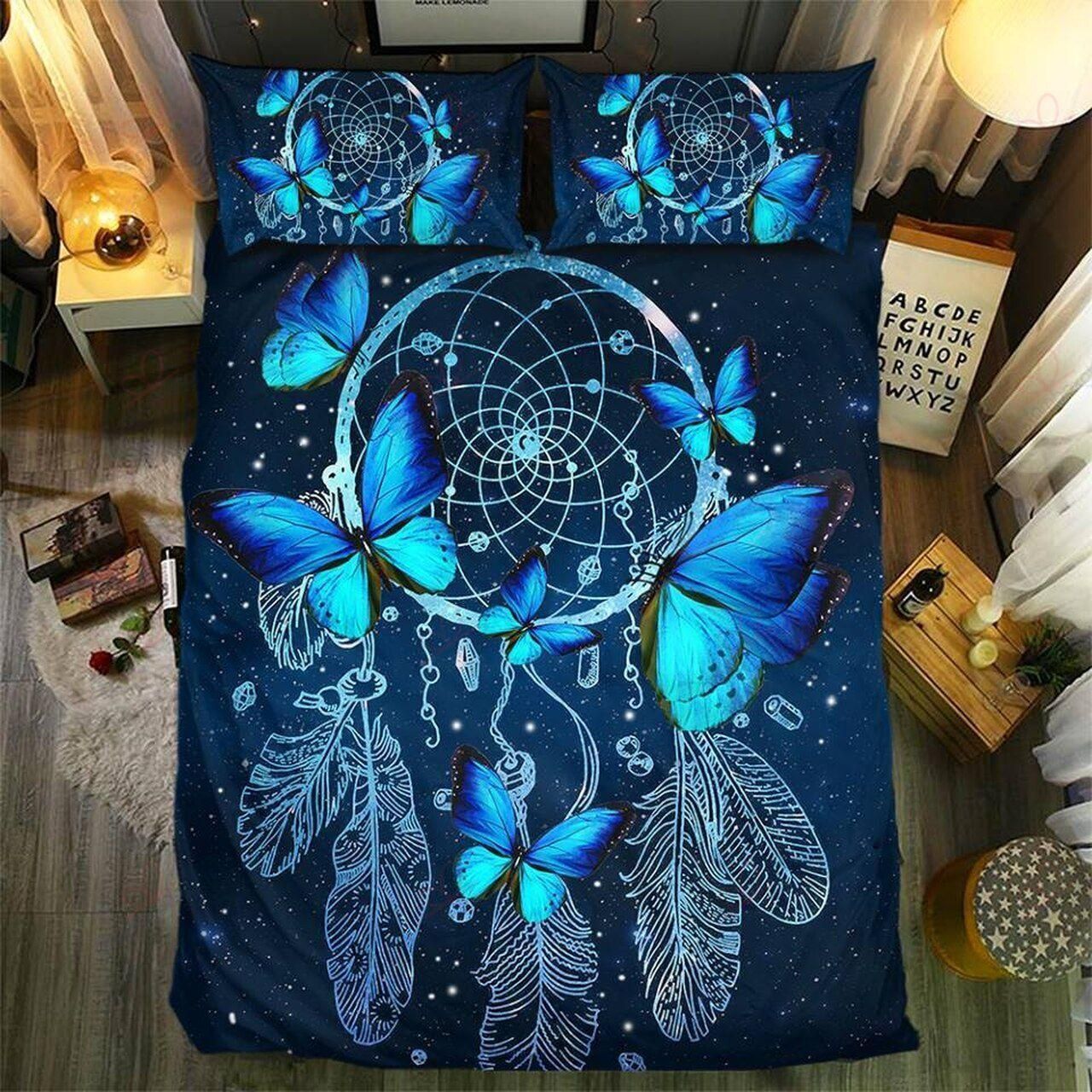 Butterfly And Dream Catcher Bedding Set