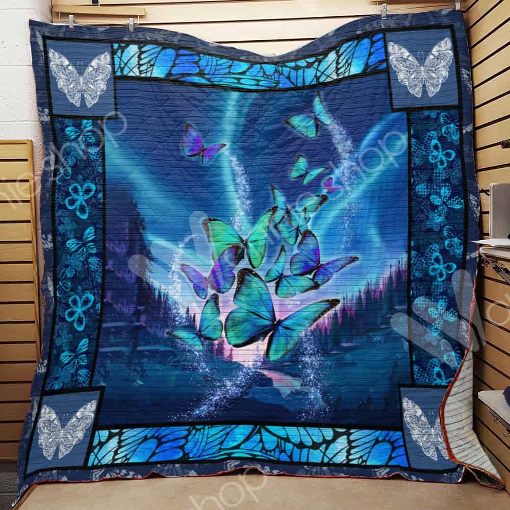 Butterfly Aurora Quilt Blanket DHC03021497TD