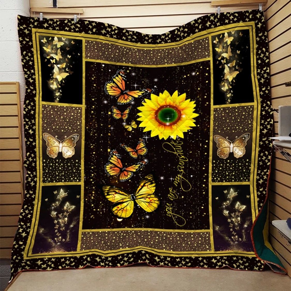 Butterfly Be Like Heaven To Touch Quilt Blanket Dhc04011137Dd
