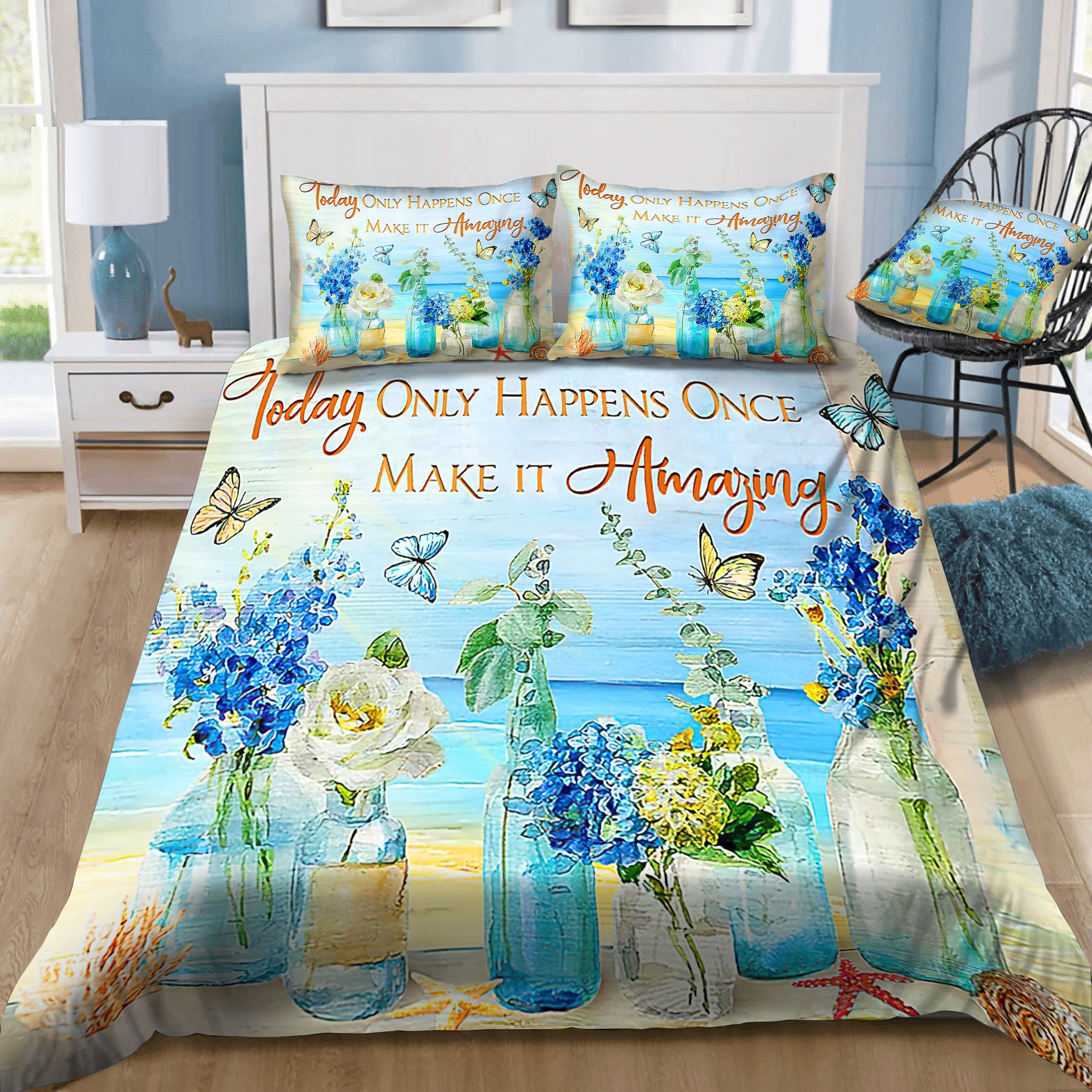 Butterfly Beach Make It Amazing Bedding Set