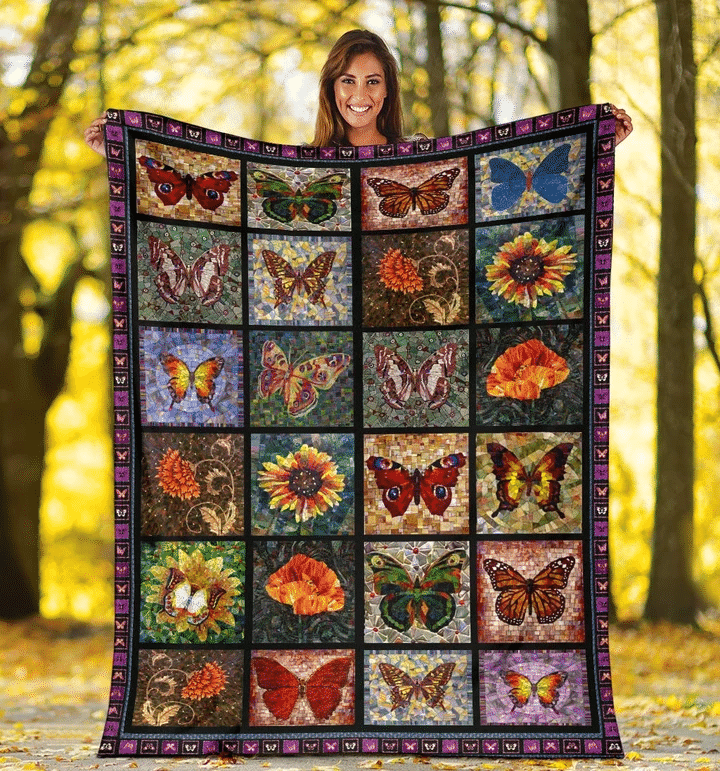 Butterfly Beauty Of Butterflys Quilt Blanket DHC31121587TD