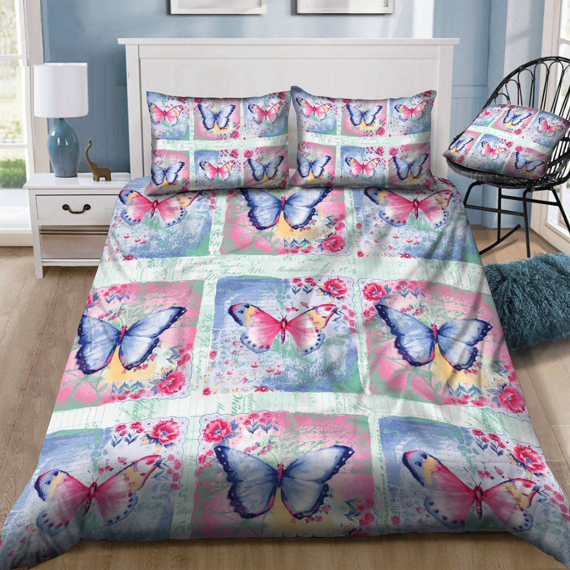 Butterfly  Bedding Set