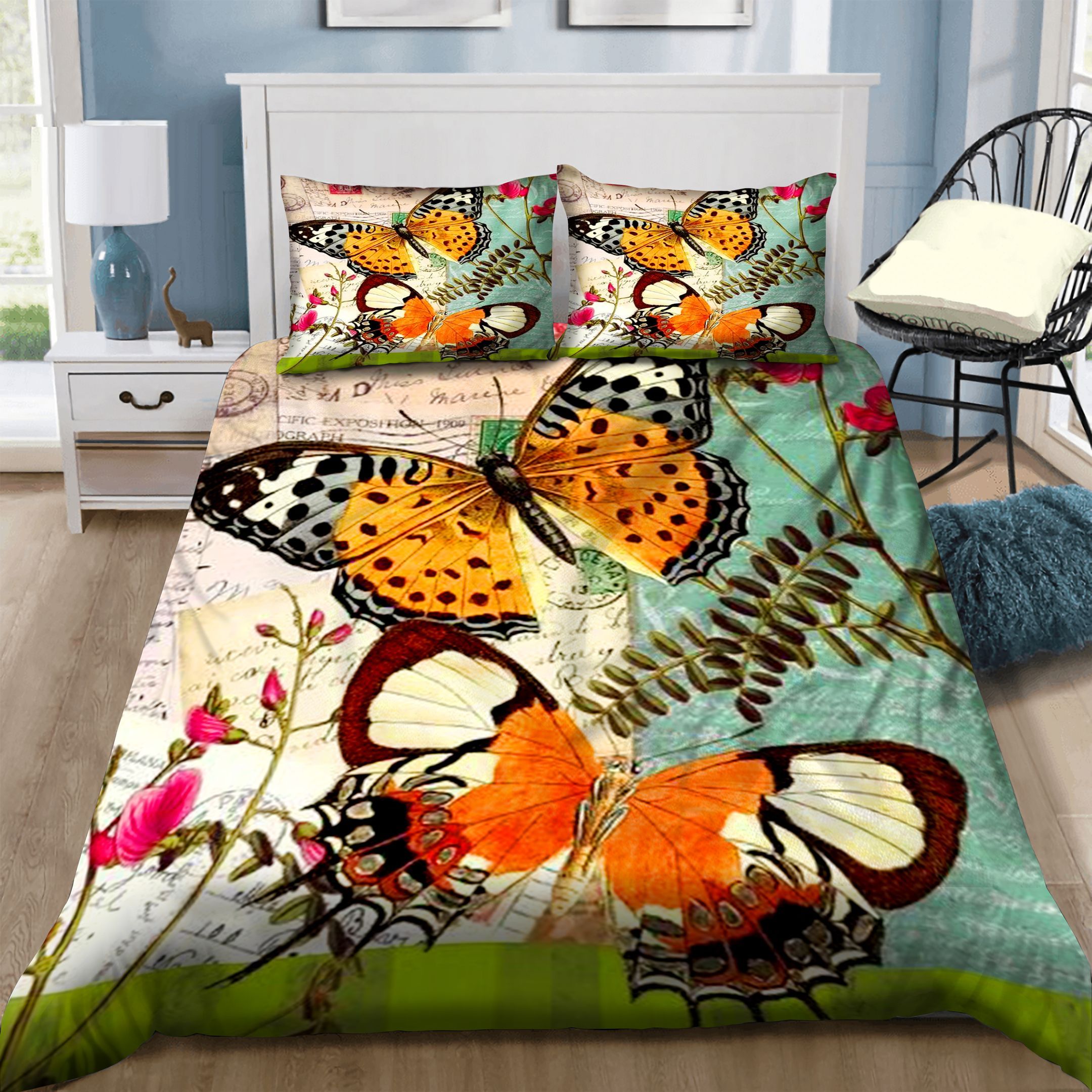 Butterfly Bedding Set