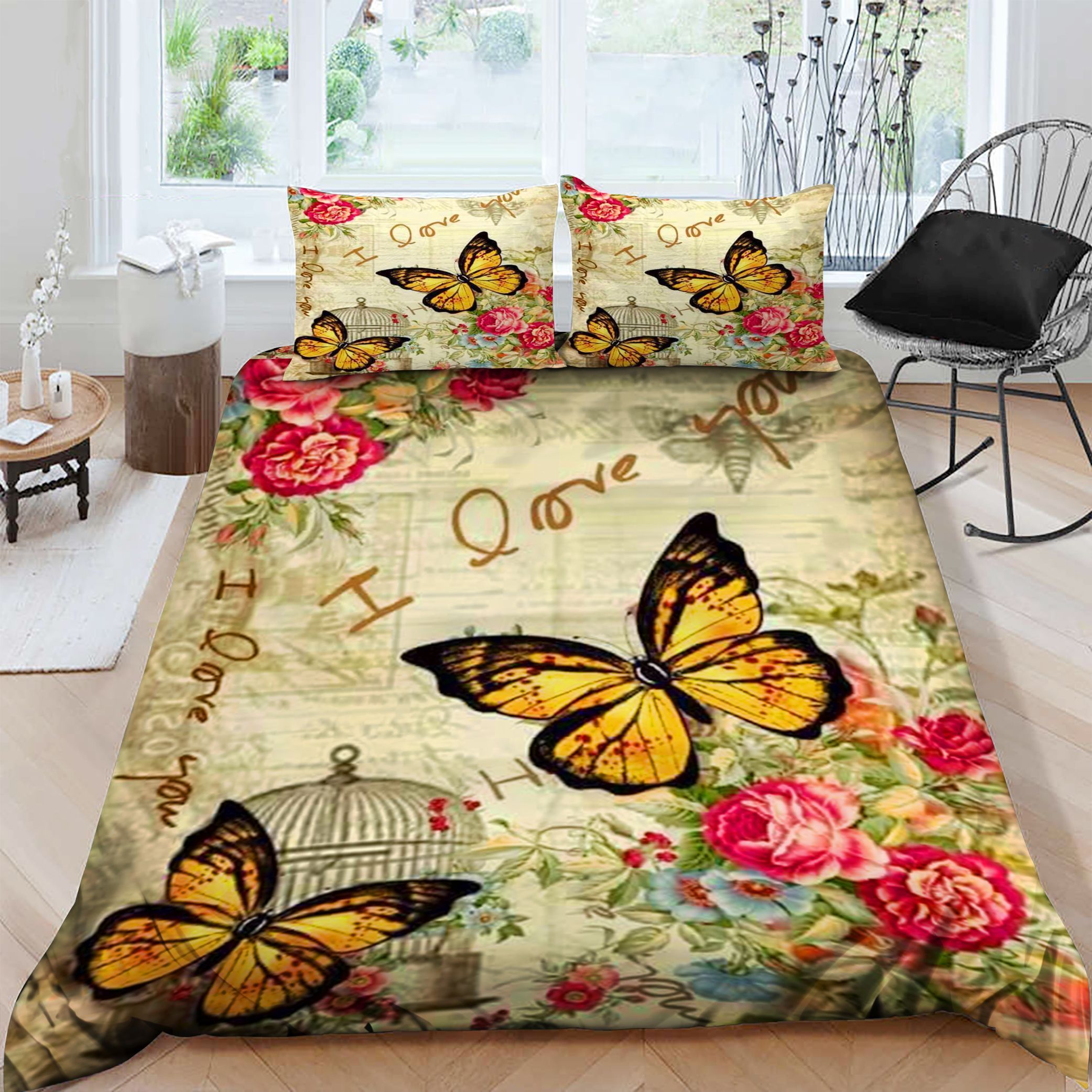 Butterfly Bedding Set