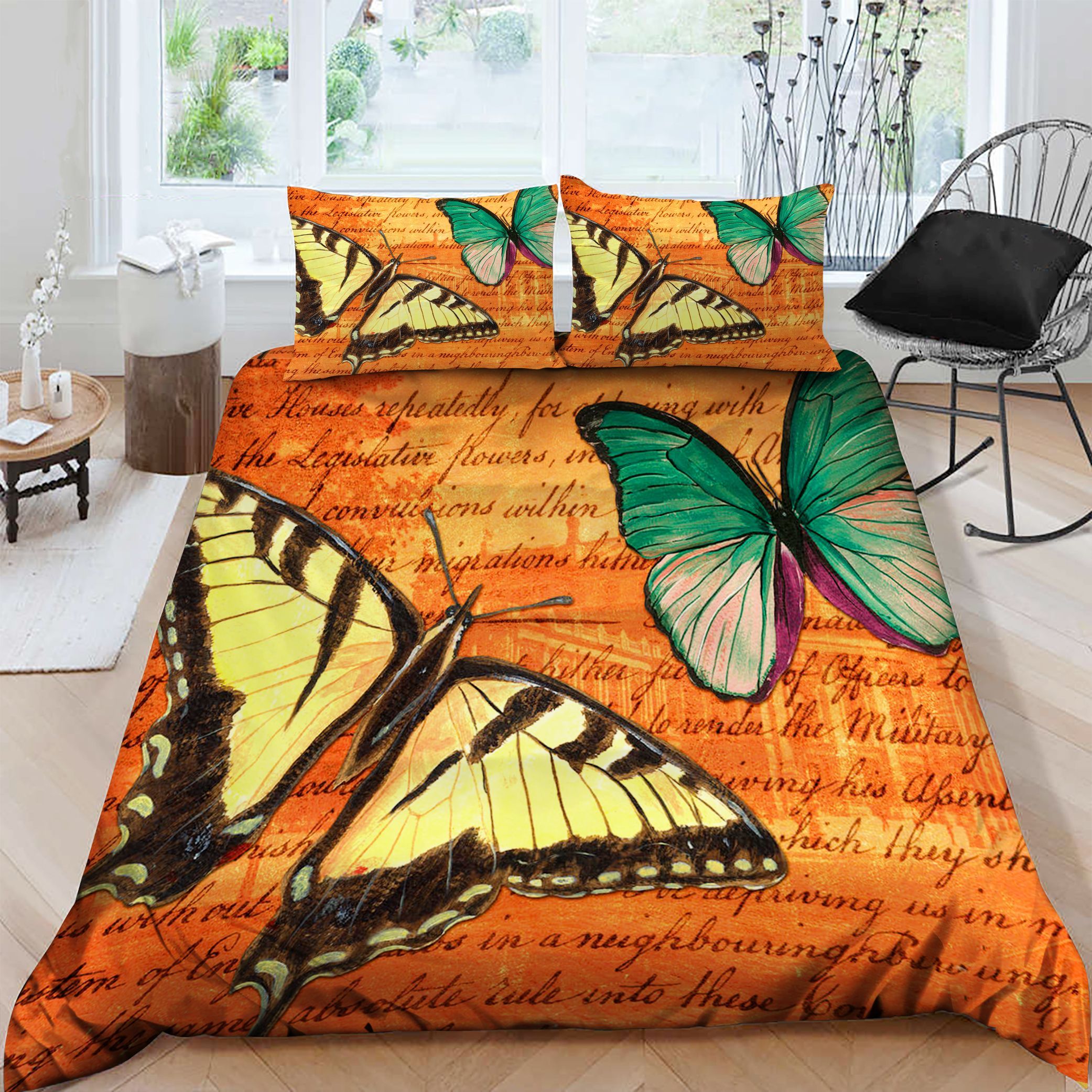 Butterfly Bedding Set