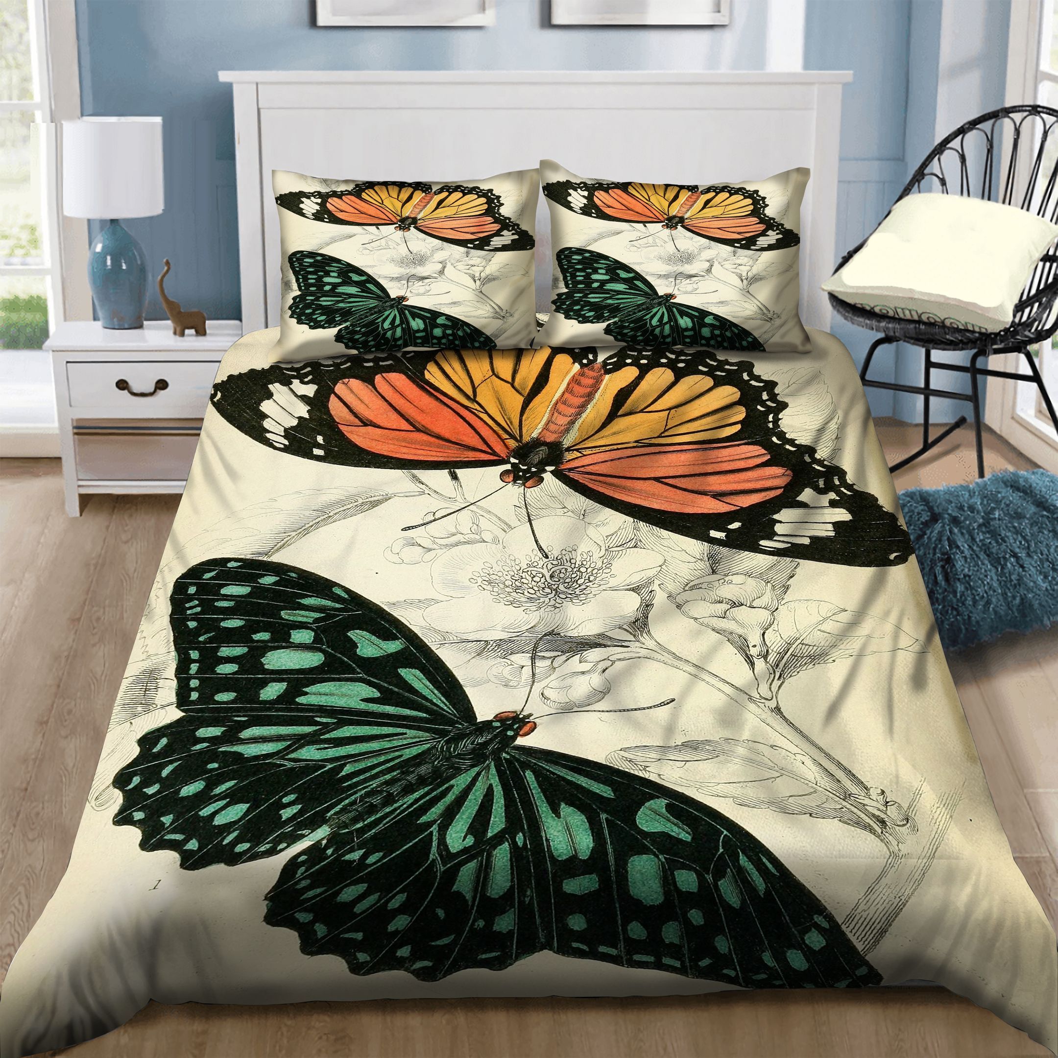 Butterfly Bedding Set