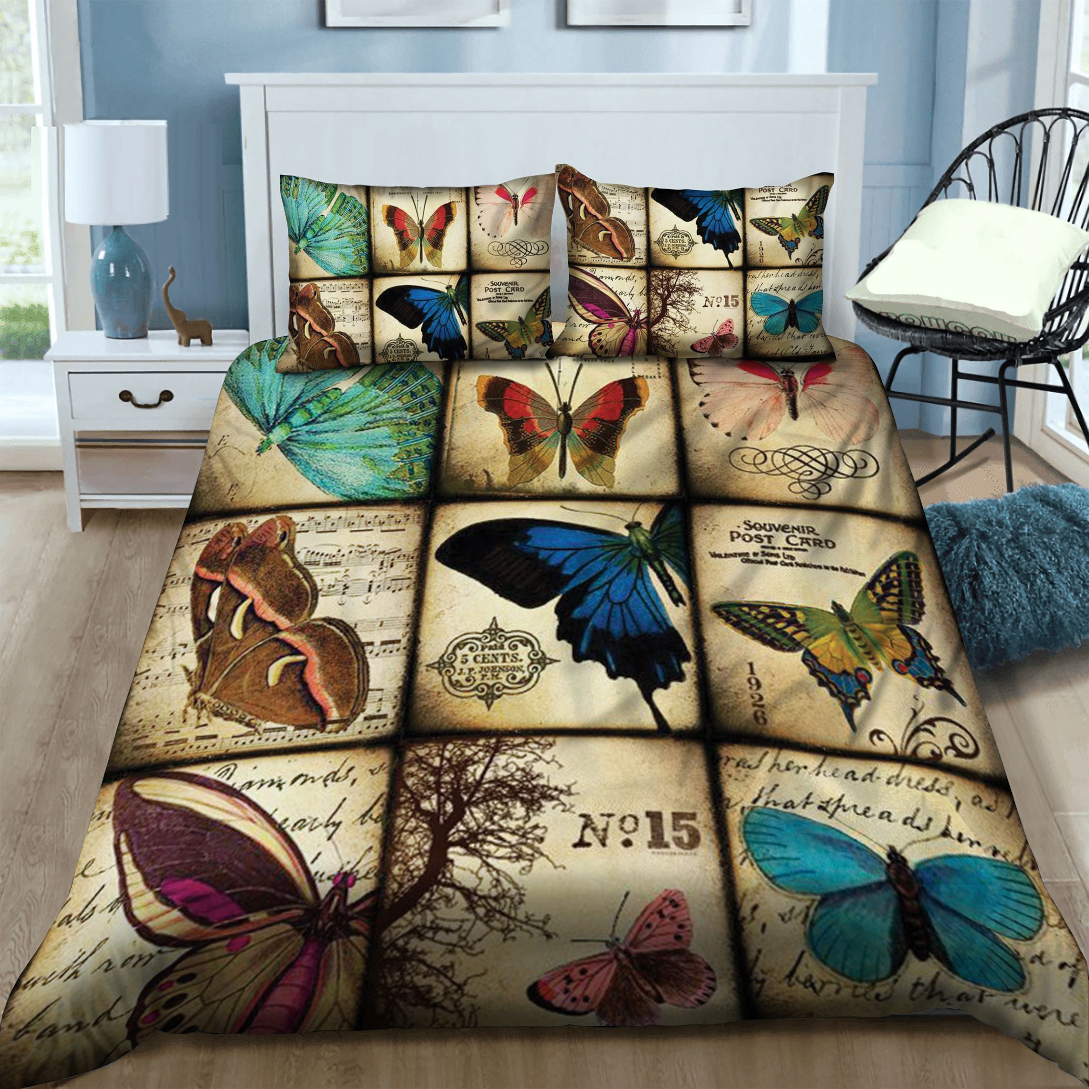 Butterfly Bedding Set