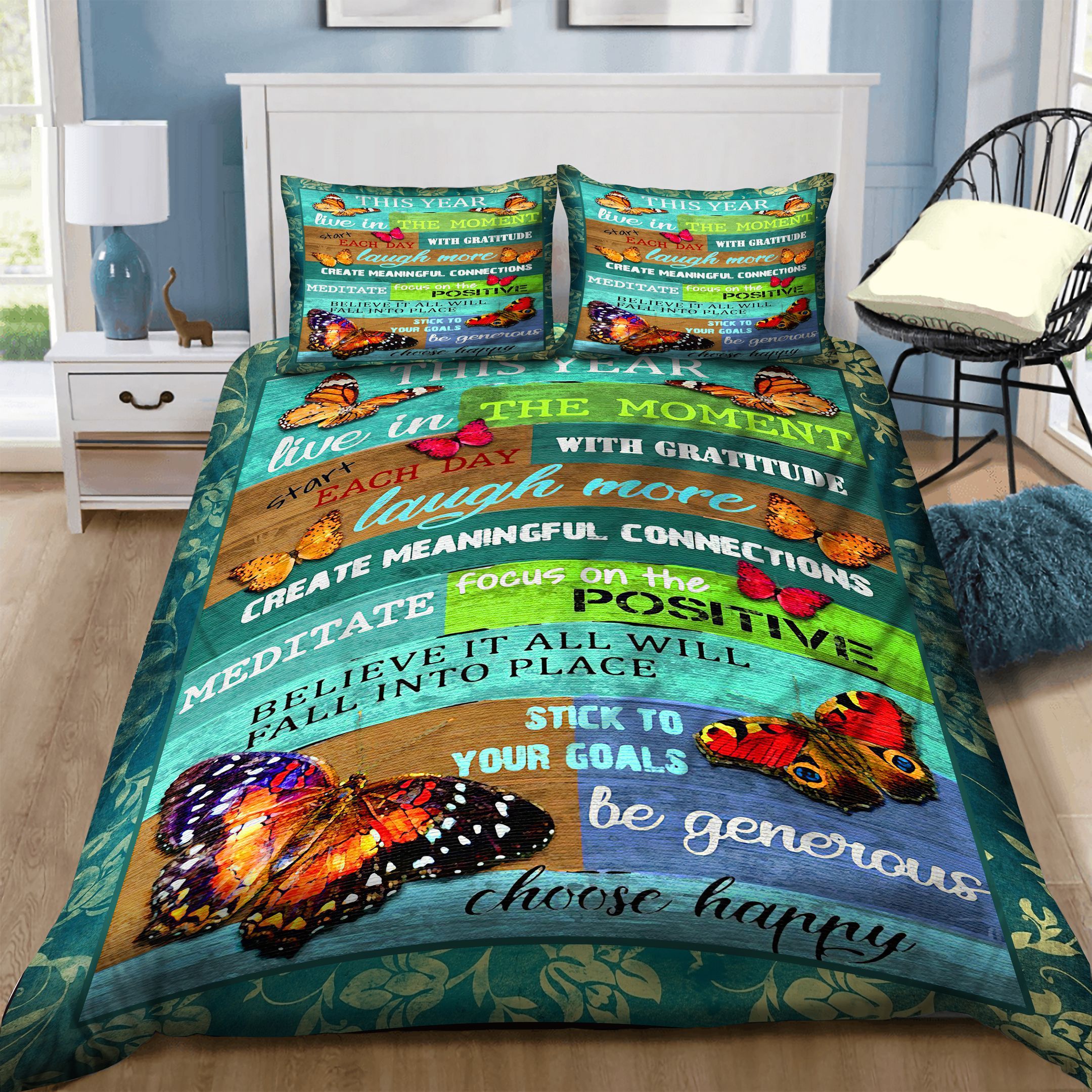 Butterfly Bedding Set