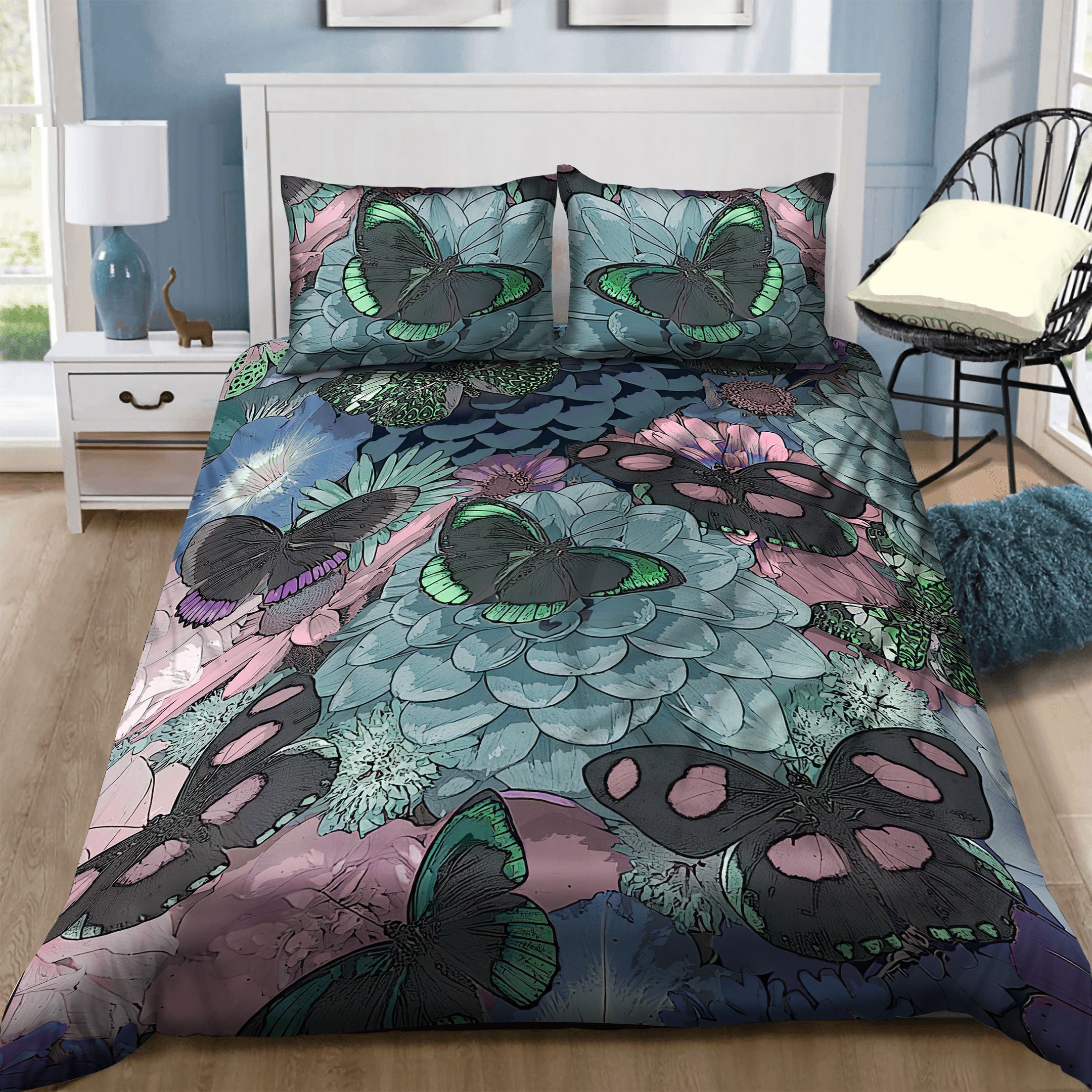 Butterfly Bedding Set