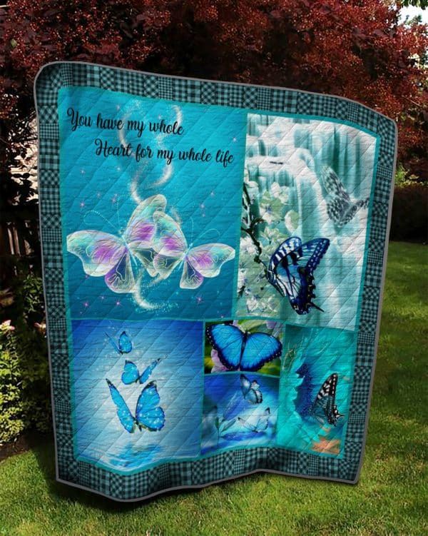 Butterfly Boom Boom Yah Quilt Blanket Christmas Gift Dhc04011174Dd