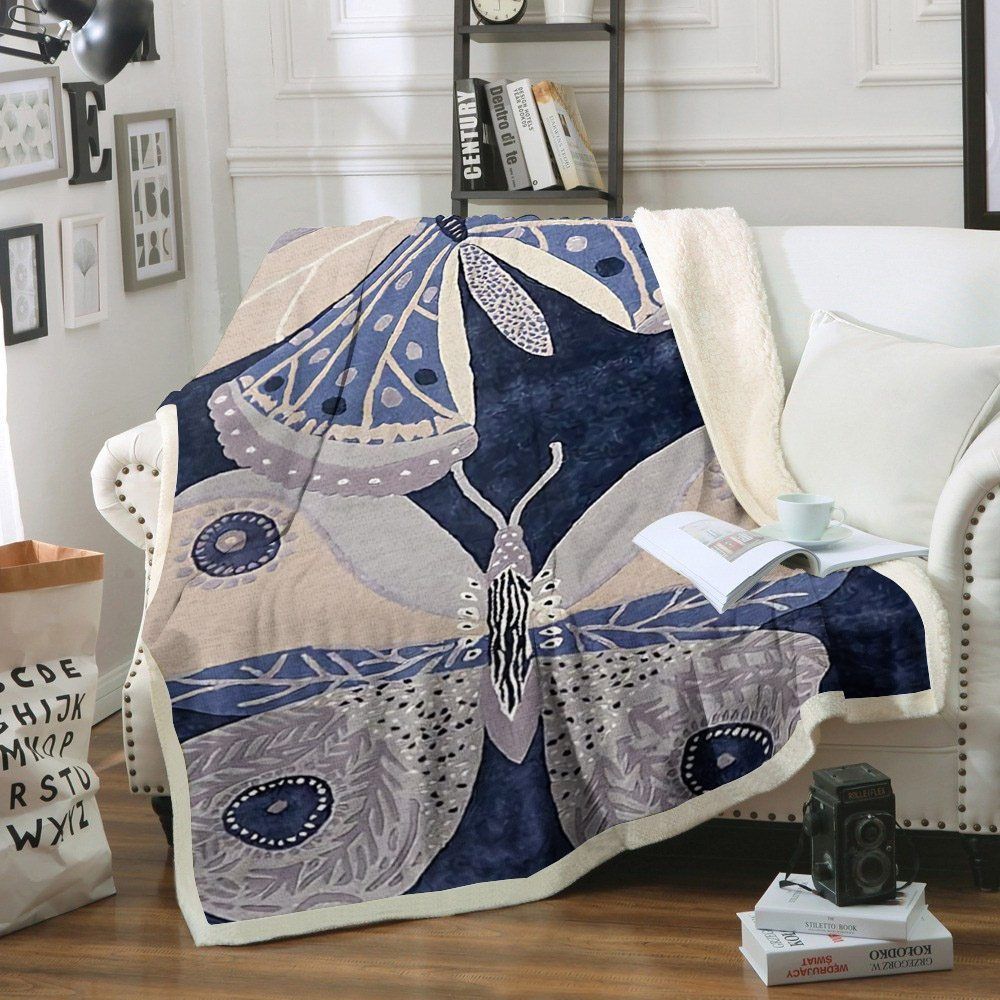 Butterfly Sherpa Fleece