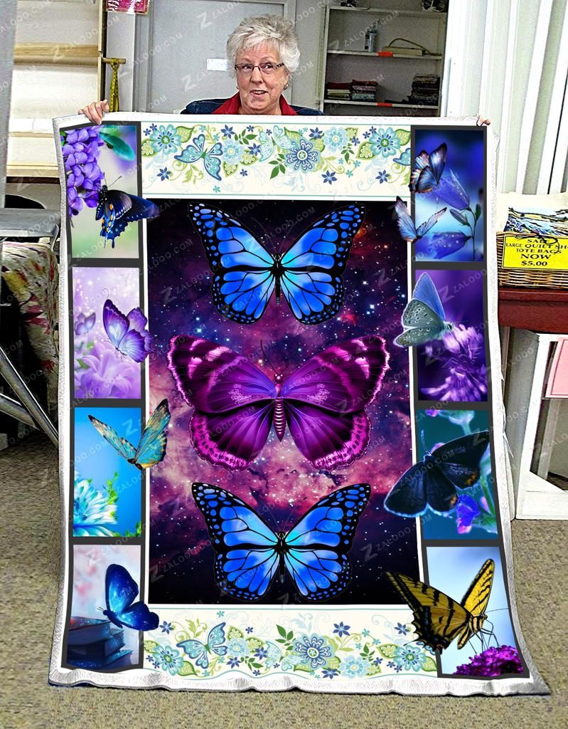 Butterfly Butterfly Fell In Love Quilt Blanket DHC31121817TD