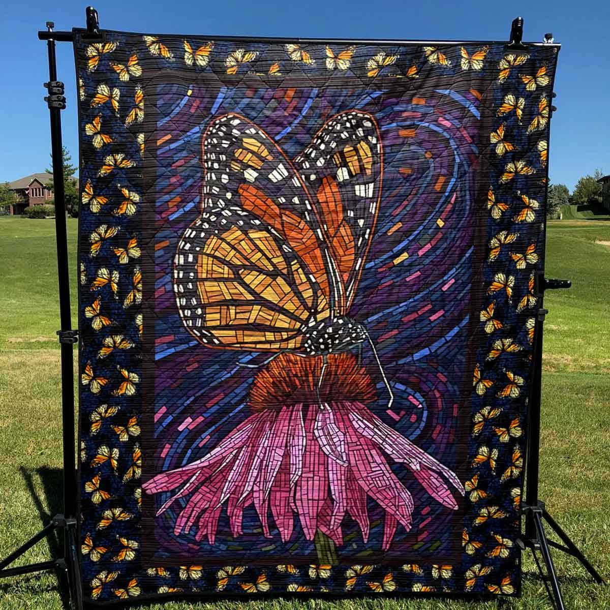 Butterfly Butterfly In Drake Quilt Blanket Christmas Gift Dhc04011190Dd
