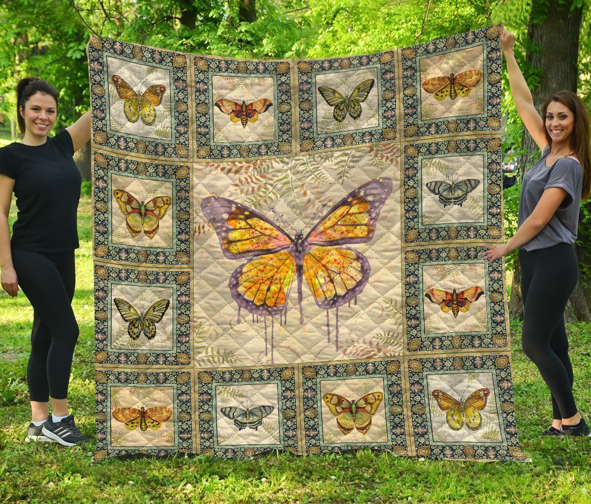 Butterfly Butterfly In My Heart Quilt Blanket Dhc04012025Dd