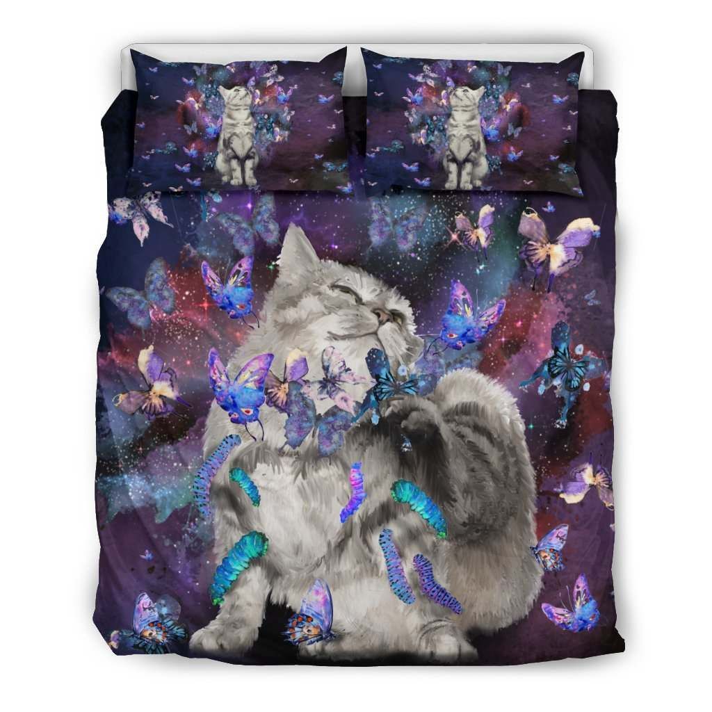 Butterfly Cat Bedding Set