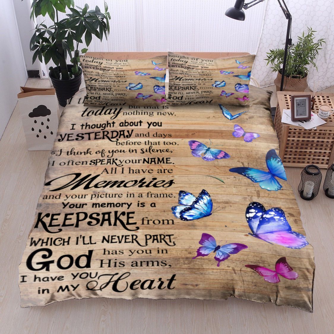 Butterfly Bedding Set