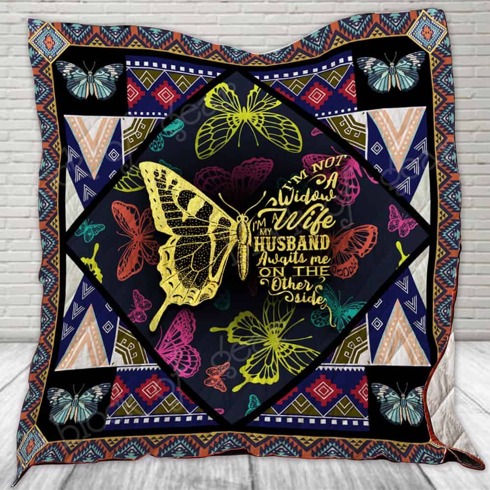 Butterfly CL22100109MDQ Quilt Blanket