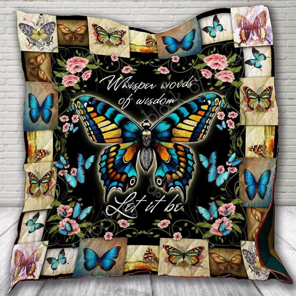 Butterfly CLA0810049Q Quilt Blanket