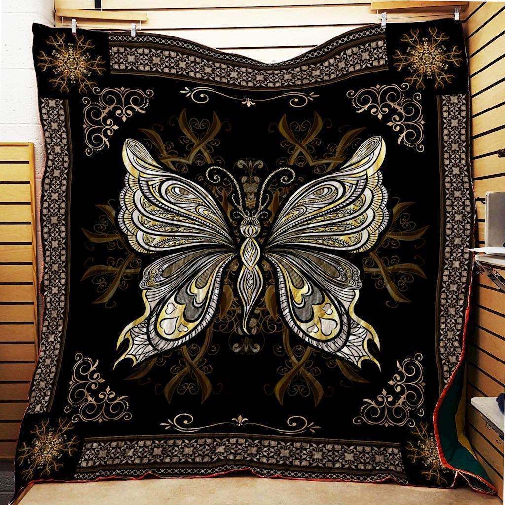 Butterfly CLA0810051Q Quilt Blanket