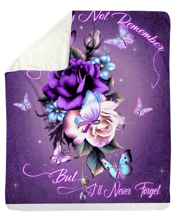 Butterfly Sherpa Fleece Blanket