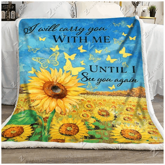 Butterfly Sherpa Fleece Blanket