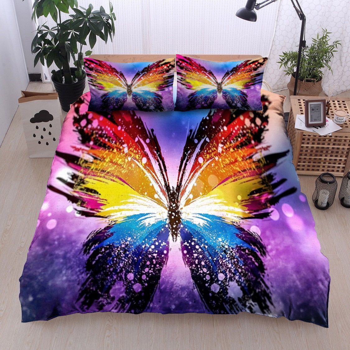 Butterfly Color Bedding Set