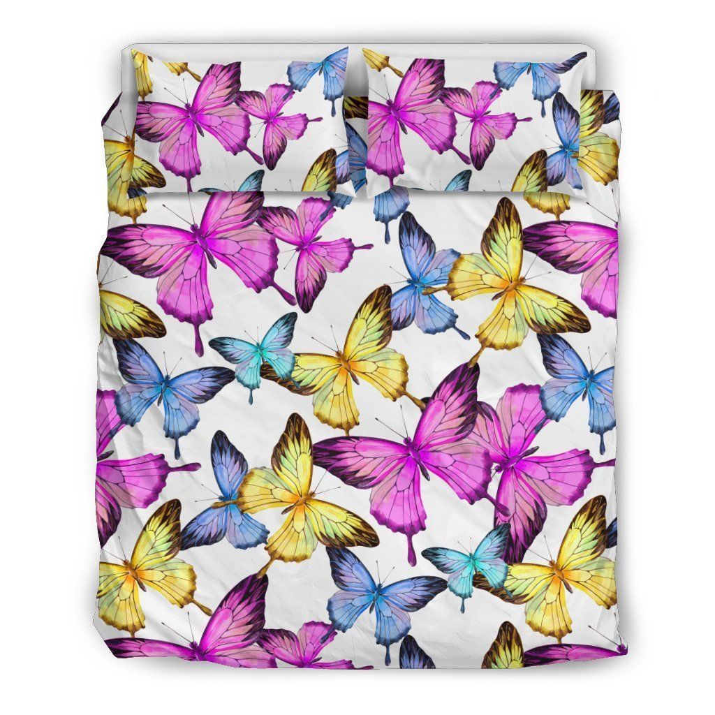 Butterfly Colorful Bedding Set