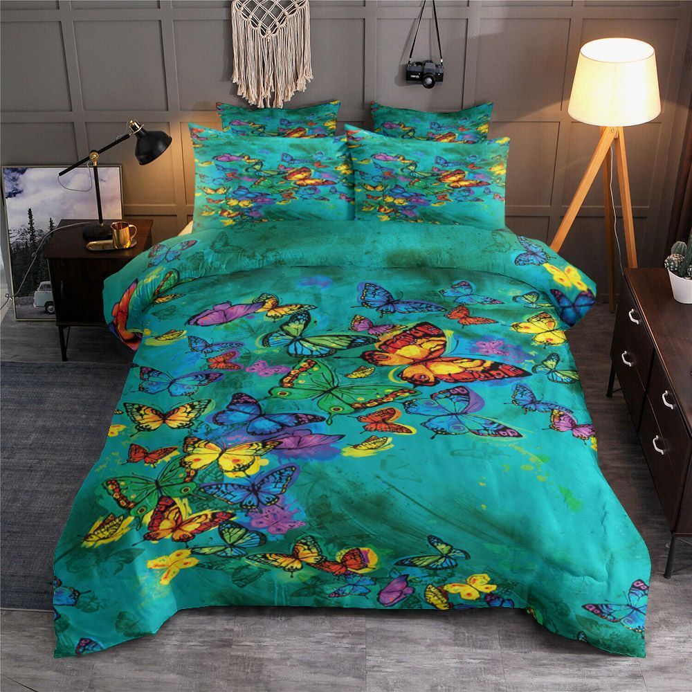 Butterfly Colorful Bedding Set