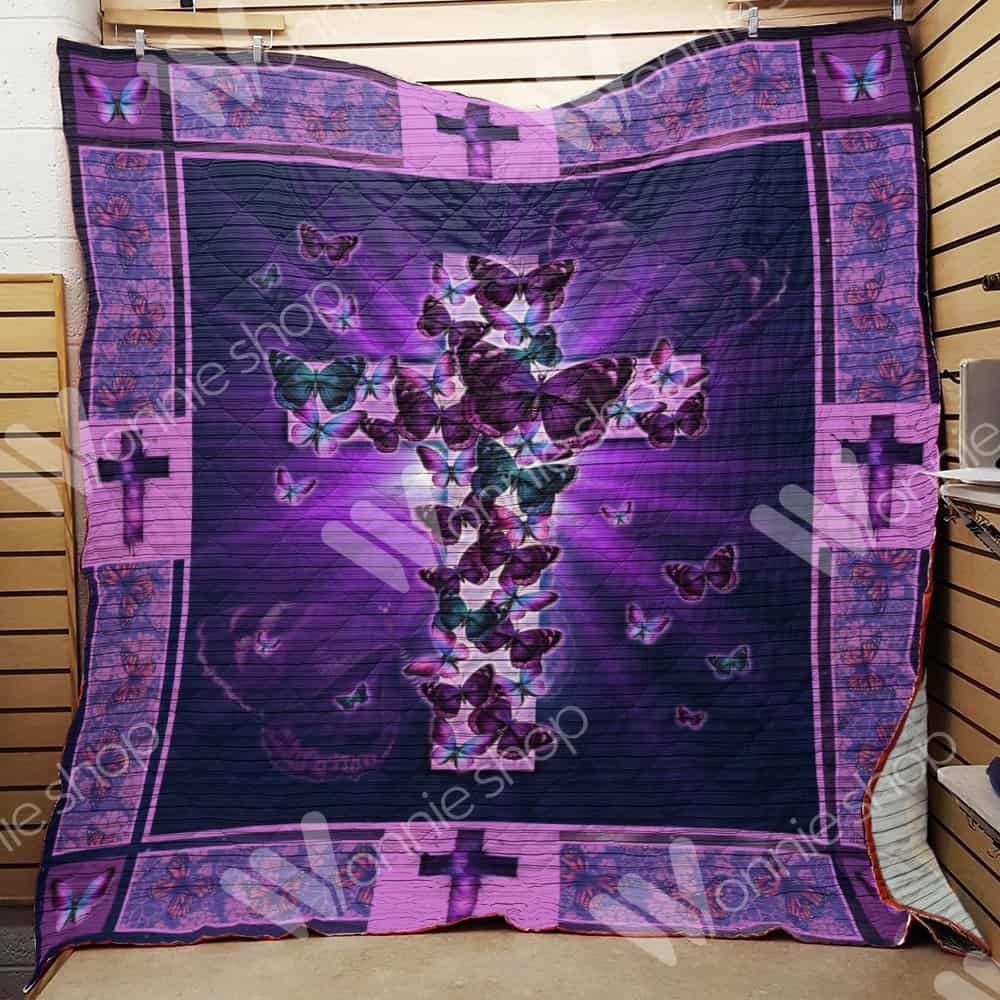 Butterfly Cross Quilt Blanket DHC03021478TD