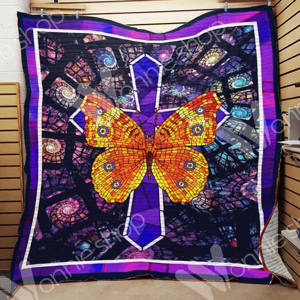 Butterfly Cross Quilt Blanket DHC0602899TD