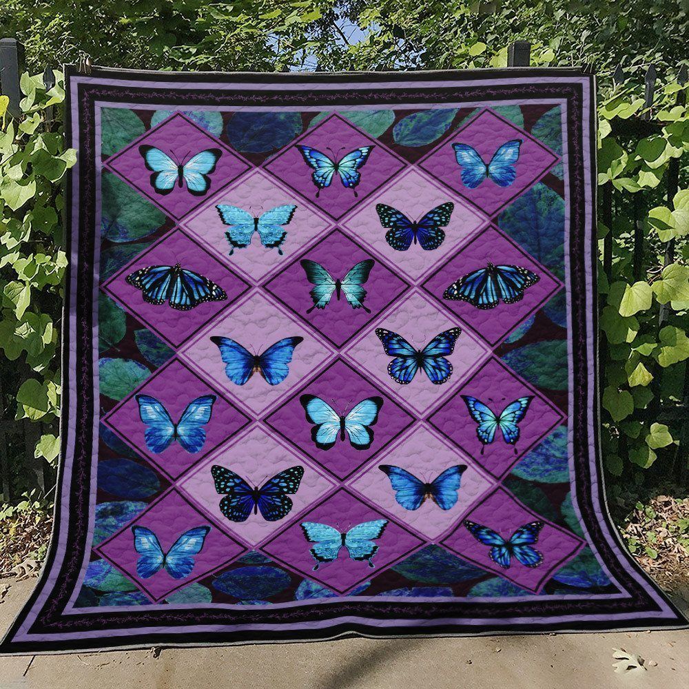 Butterfly D010706 Quilt Blanket