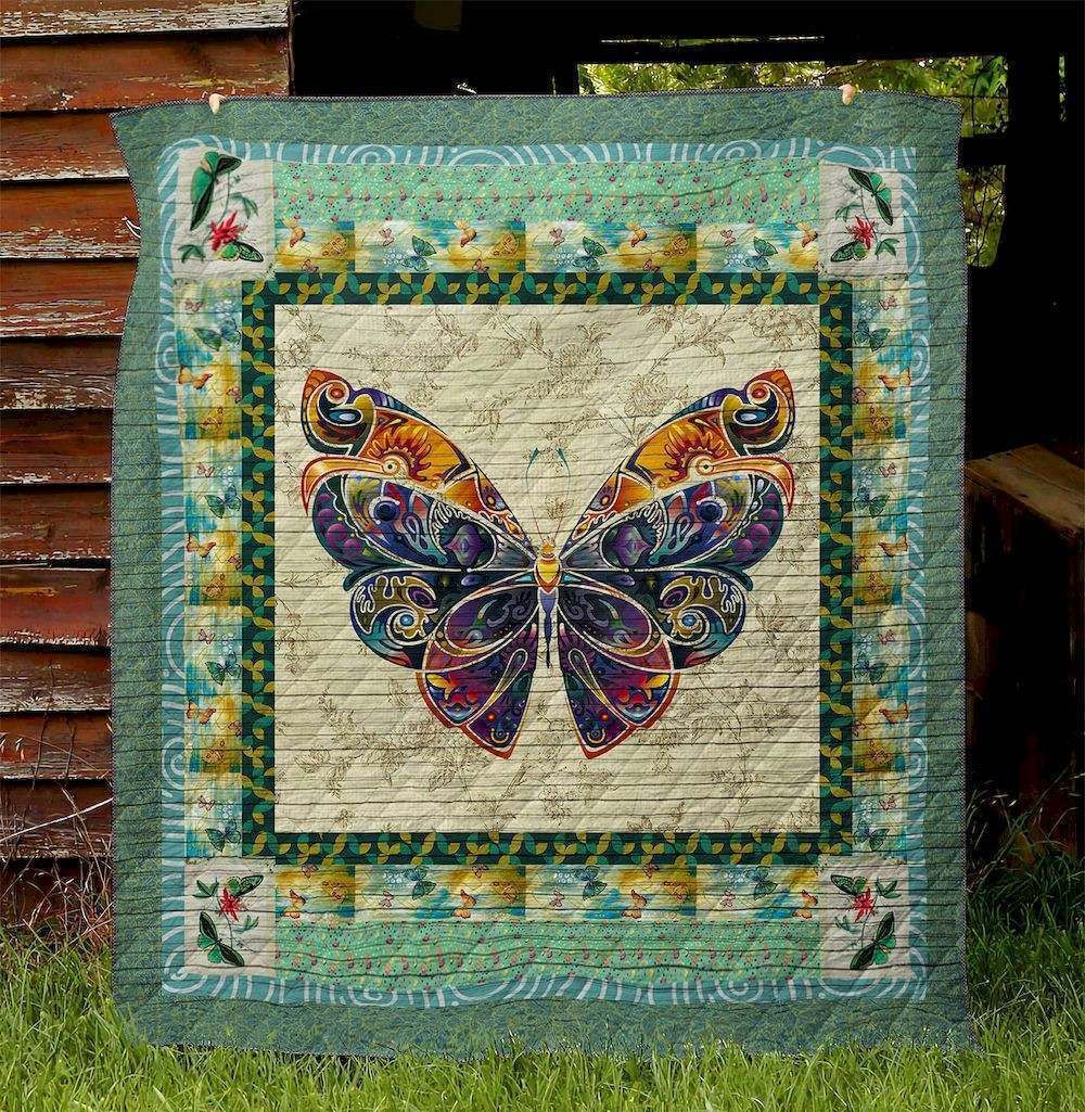 Butterfly D9013 Quilt Blanket