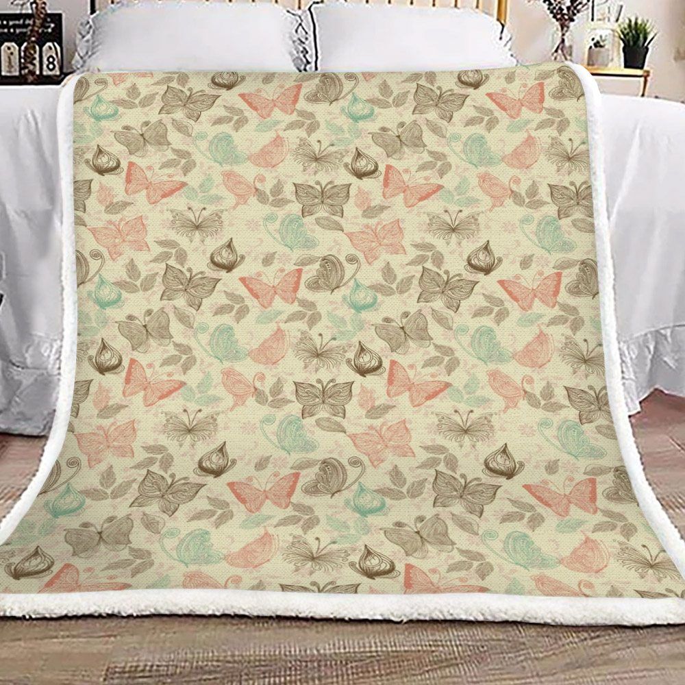 Butterfly Sherpa Fleece