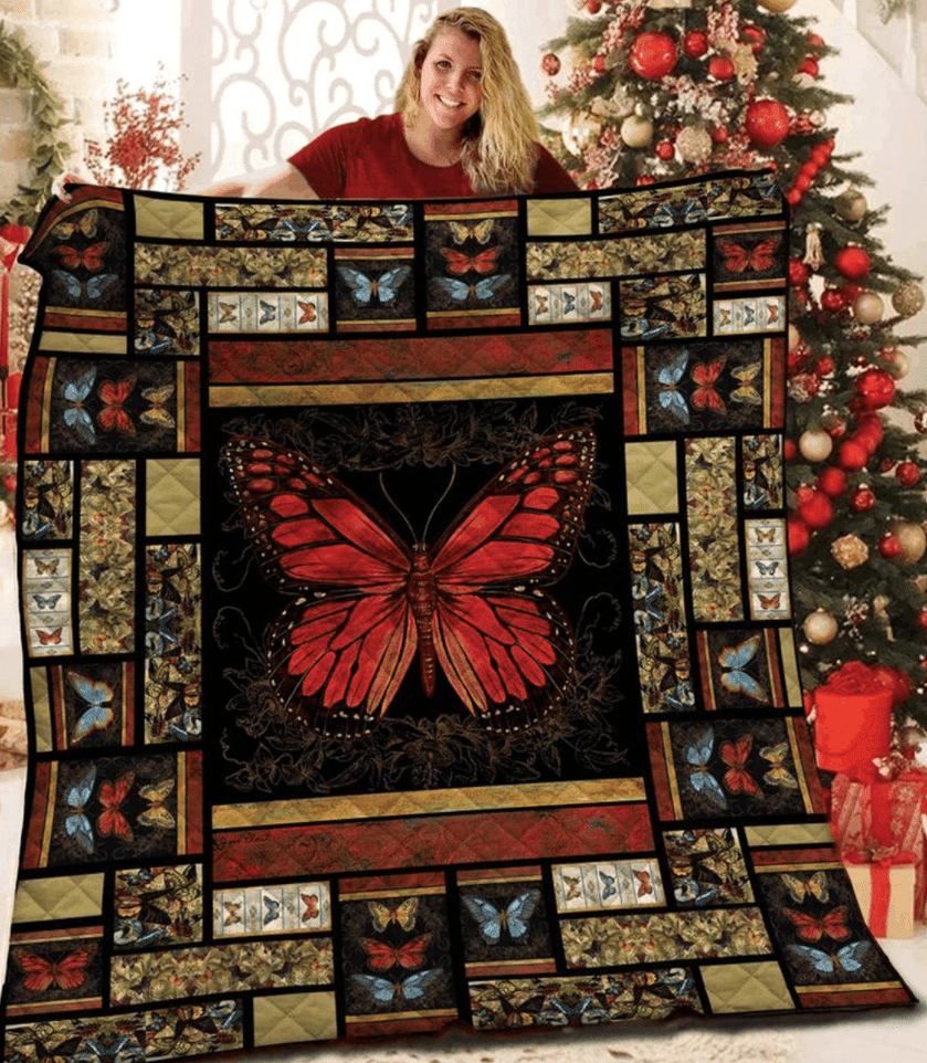 Butterfly DAC081215 Quilt Blanket
