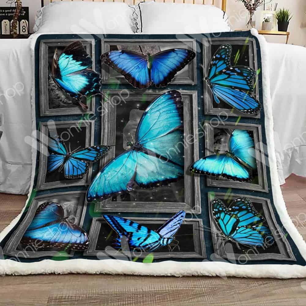 Butterfly Fleece Blanket