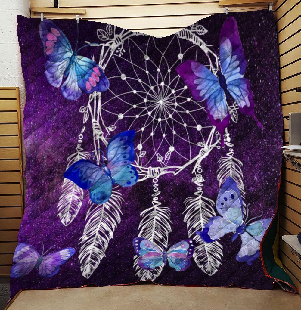 Butterfly Dreamcatcher Quilt Blanket C9B0504145NH