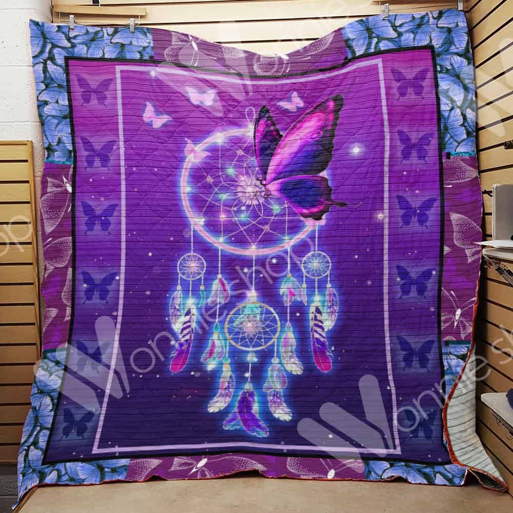 Butterfly Dreamcatcher Quilt Blanket DHC03021470TD