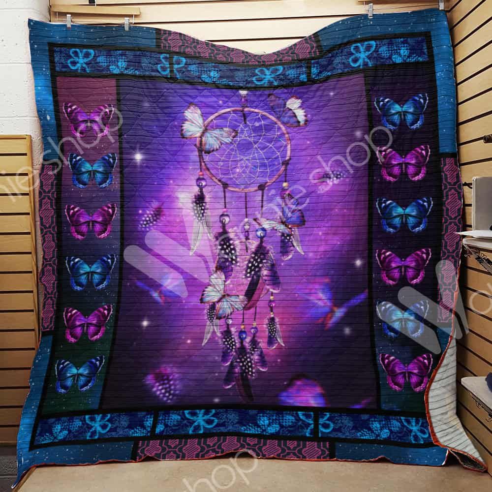 Butterfly Dreamcatcher Quilt Blanket DHC03021479TD
