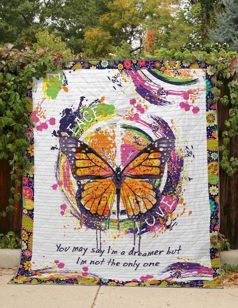 Butterfly Dreamer CLT140609 Quilt Blanket