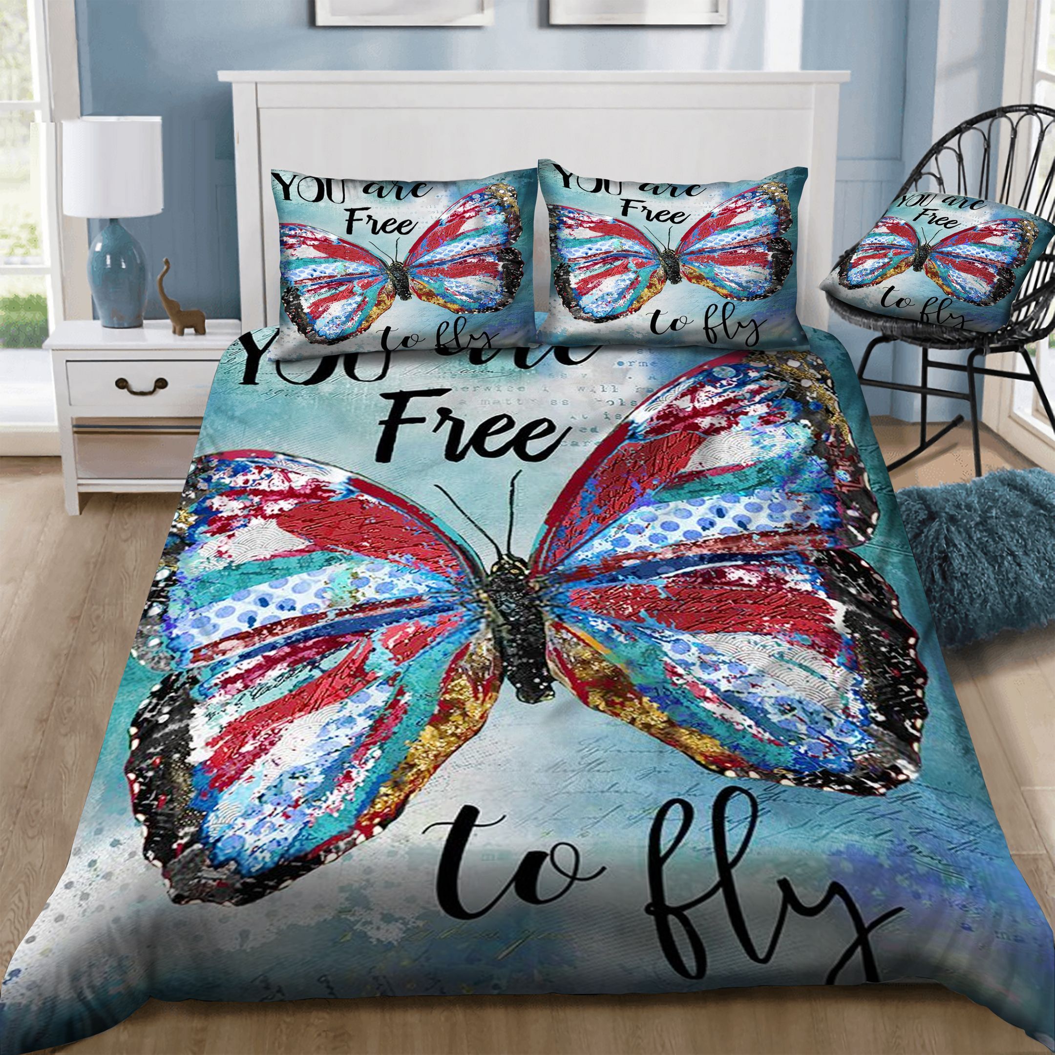 Butterfly Bedding Set