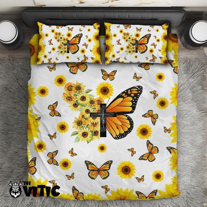 Butterfly Faith Bedding Set