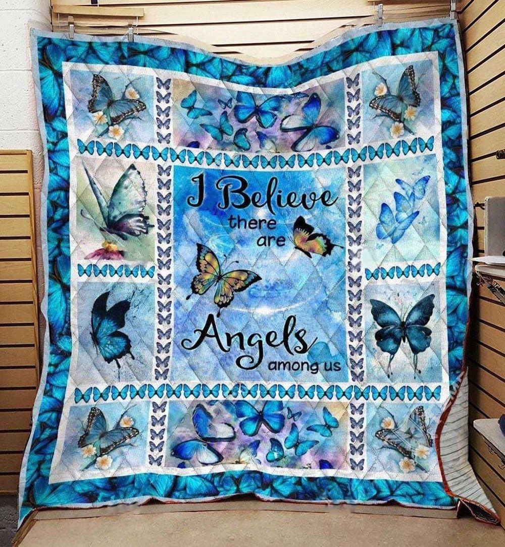 Butterfly Fancy Quilt Blanket Quilt Blanket Dhc04011354Dd