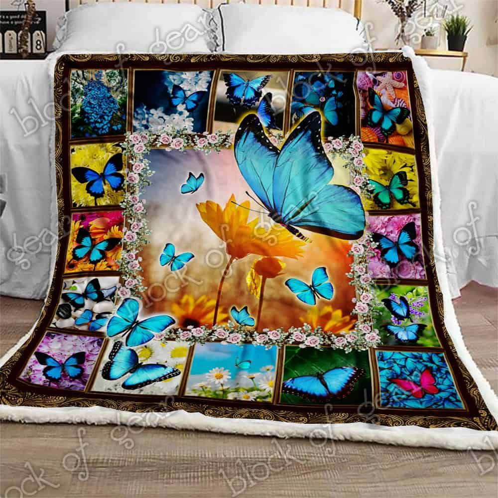 Butterfly Fleece Blanket
