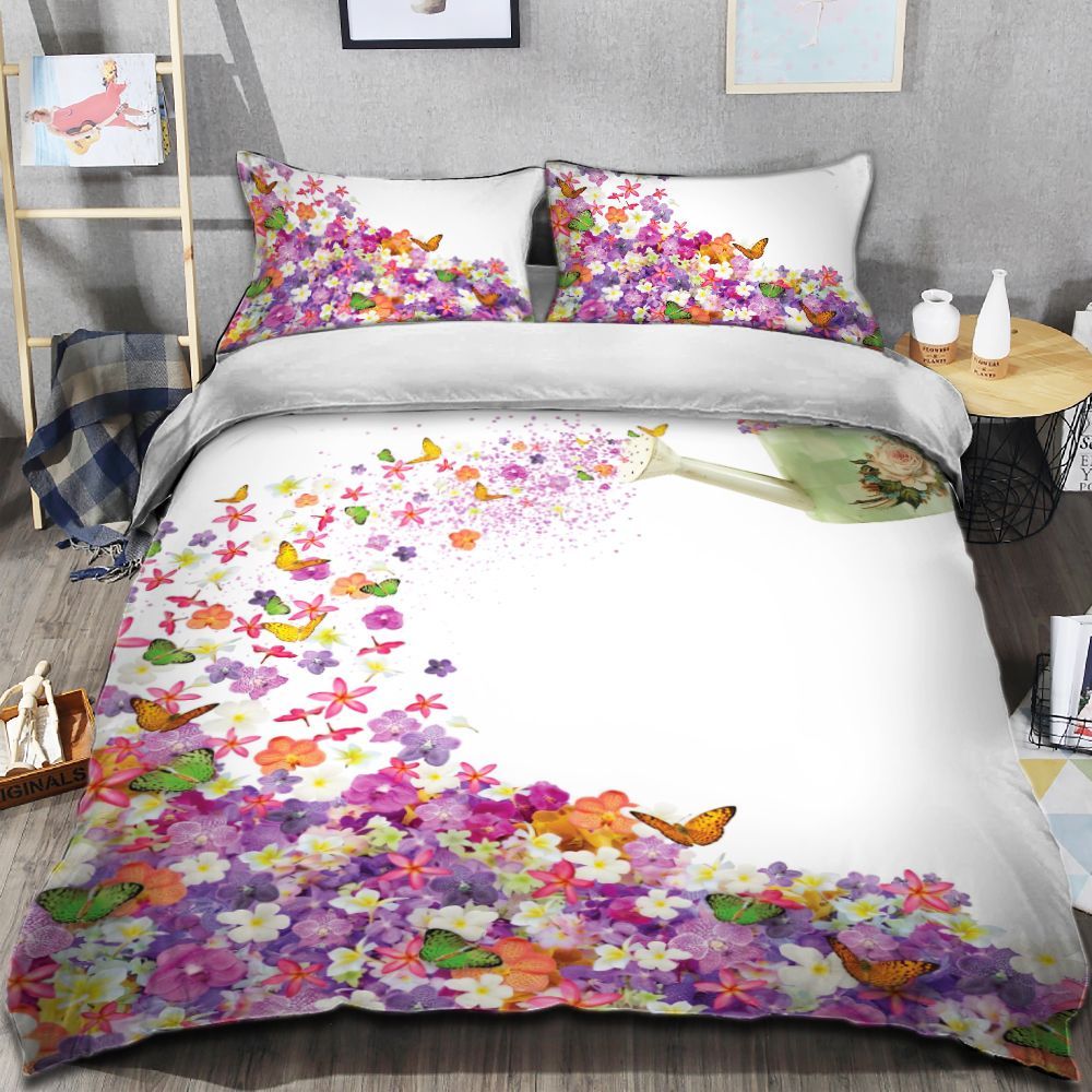 Butterfly Flower Bedding Set