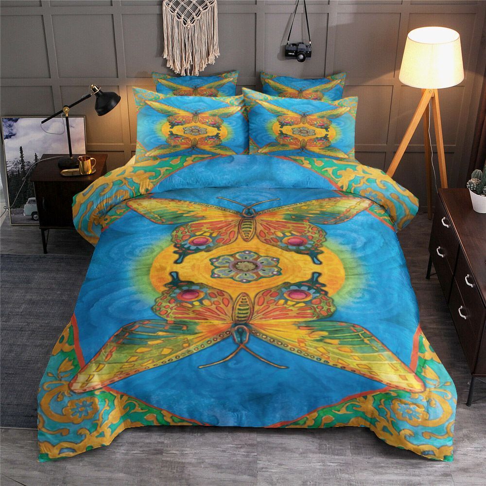 Butterfly Flower Bedding Set